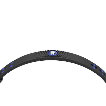 ProExl 18K Sports Magnetic Bracelet - Waterproof - Breathable Strap - Power & Energy - Black Azul