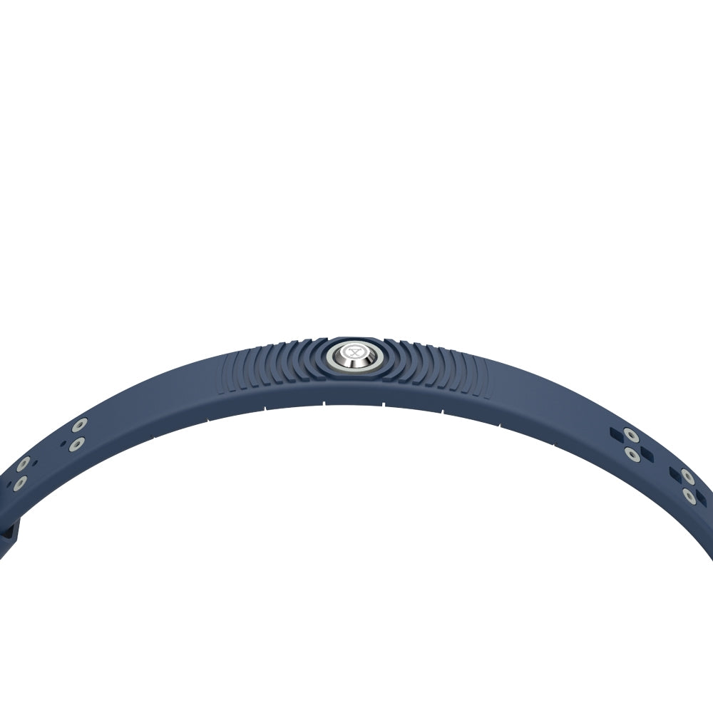 ProExl 18K Sports Magnetic Bracelet - Waterproof - Breathable Strap - Power & Energy - Blue Gray