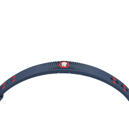 ProExl 18K Sports Magnetic Bracelet - Waterproof - Breathable Strap - Power & Energy - Blue Red