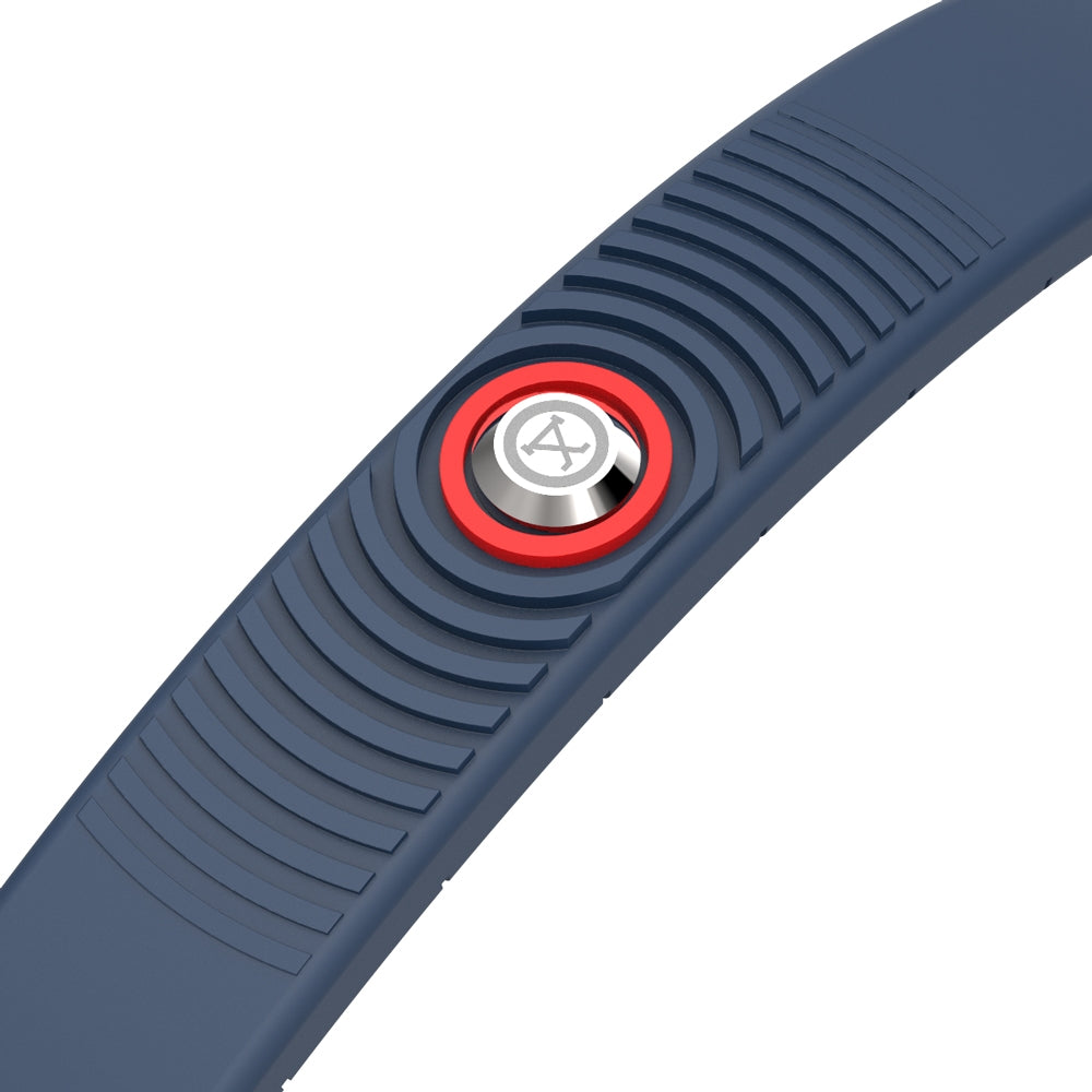ProExl 18K Sports Magnetic Bracelet - Waterproof - Breathable Strap - Power & Energy - Blue Red