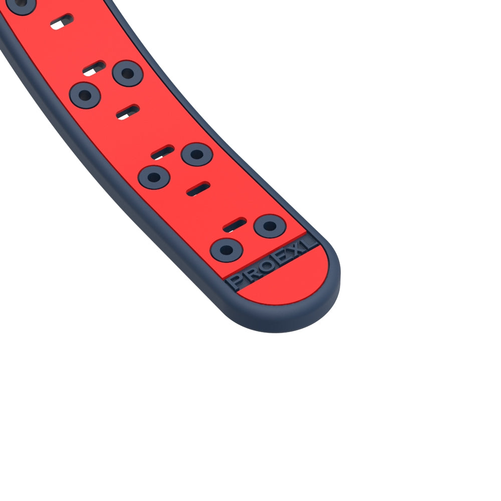 ProExl 18K Sports Magnetic Bracelet - Waterproof - Breathable Strap - Power & Energy - Blue Red