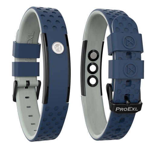 ProExl 9K Energy Sports Magnetic Bracelet Blue Gray