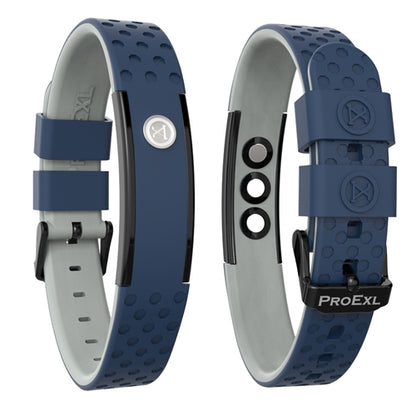 ProExl 9K Energy Sports Magnetic Bracelet Blue Gray