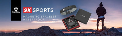 ProExl 9K Energy Sports Magnetic Bracelet Blue Gray