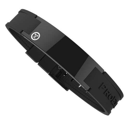 Dark Black Magnetic Energy Golf Bracelet