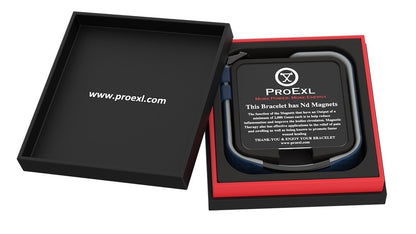 Dark Black Magnetic Energy Golf Bracelet