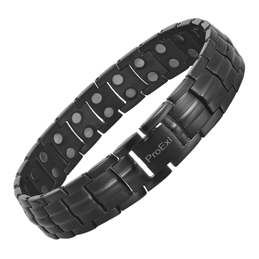 ProExl MAX magnetic bracelet for men - Stainless steel - Black