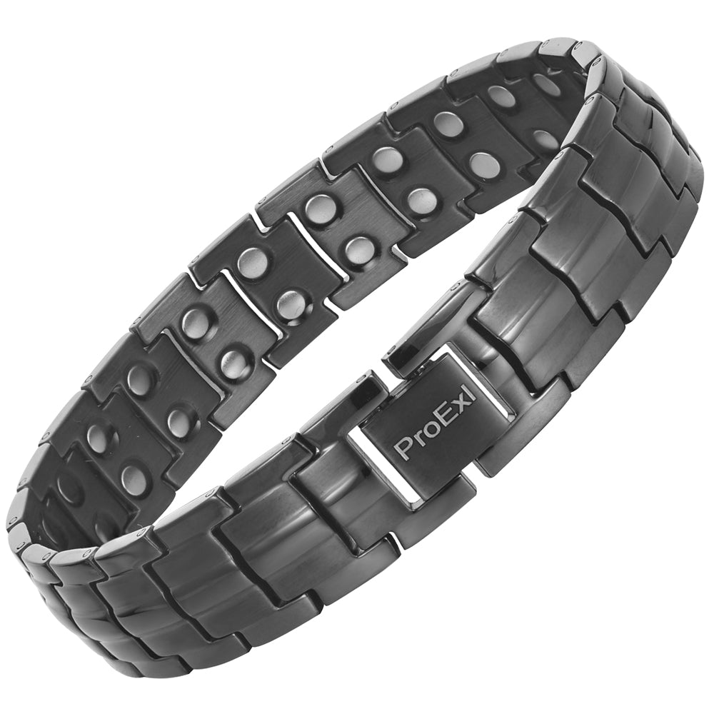 ProExl MAX magnetic bracelet for men - Stainless steel - Gray