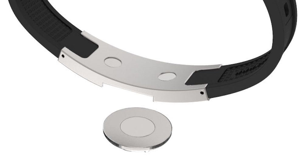 ProExl Golf Magnetic Bracelet in Black with Detachable Ball Marker