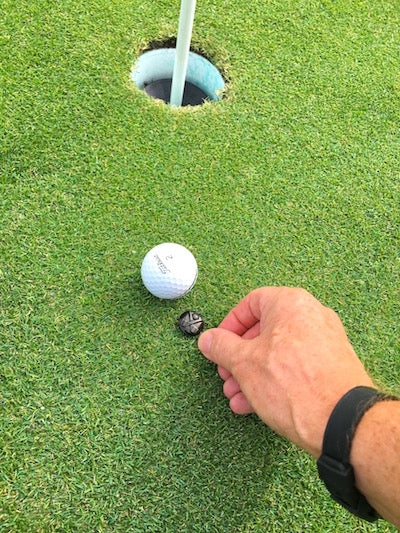 ProExl Golf Magnetic Bracelet in Black with Detachable Ball Marker