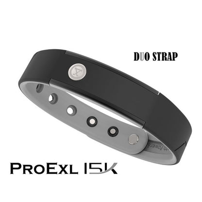 ProExl® 15K Energy Sports Magnetic Bracelet Fully Adjustable Black Grey